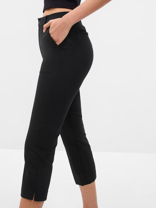 High Rise BiStretch Cropped Pants