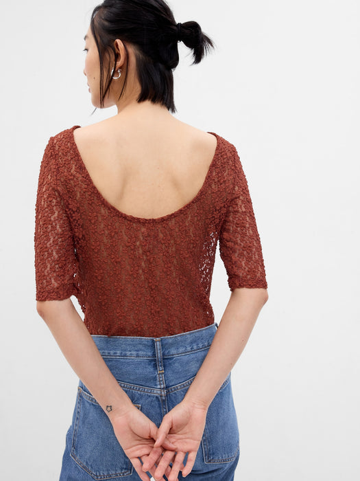 Floral Lace Top