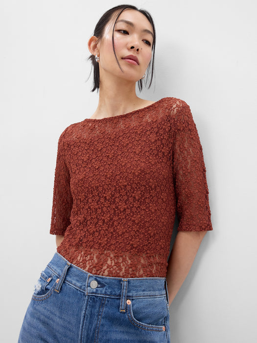 Floral Lace Top