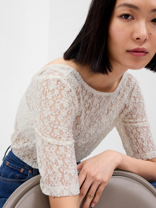 Floral Lace Top