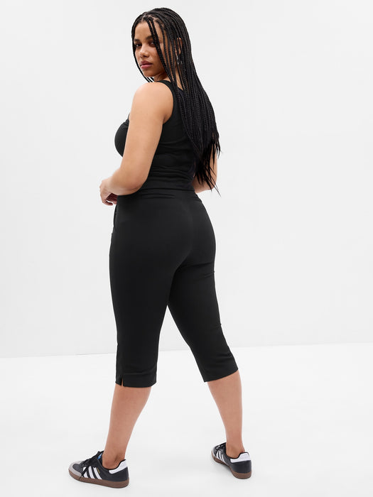 High Rise BiStretch Cropped Pants