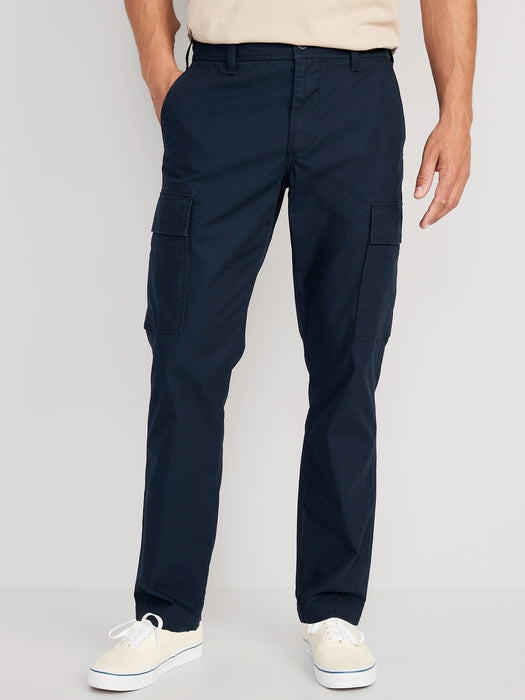 Straight Oxford Cargo Pants