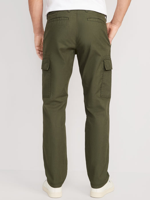 Straight Oxford Cargo Pants