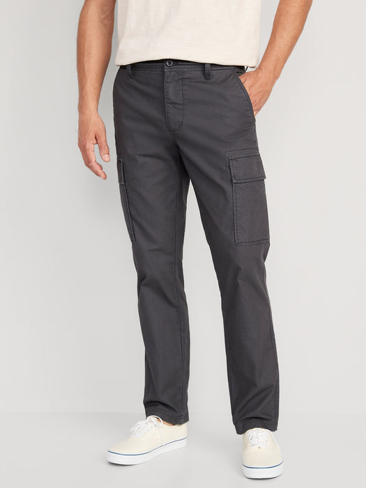 Straight Oxford Cargo Pants