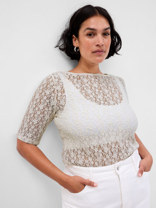 Floral Lace Top