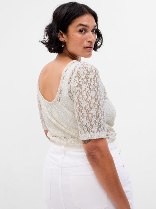 Floral Lace Top