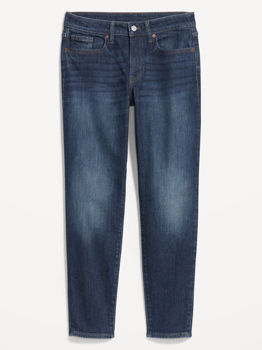 Mid-Rise OG Straight Ankle Jeans