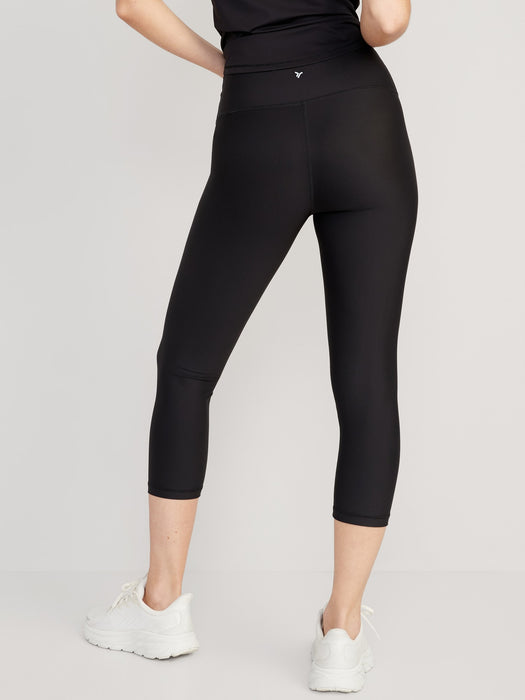 High-Waisted PowerSoft Crop Leggings for Women