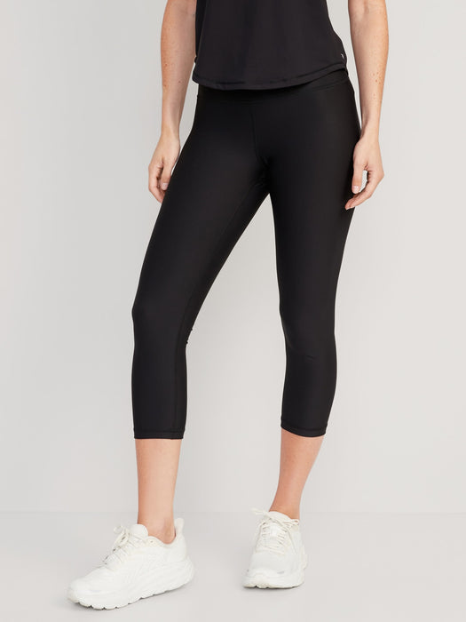 High-Waisted PowerSoft Crop Leggings for Women