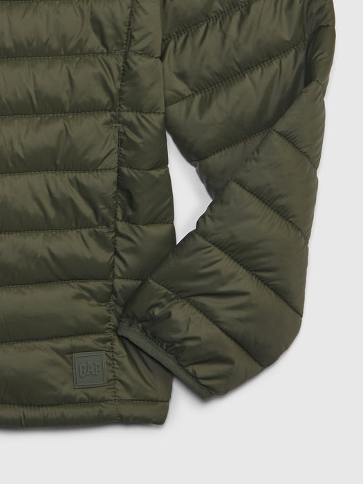 Kids Recycled Lightweight Puffer Jacket