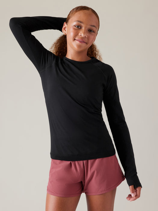 Athleta Girl Power Up Seamless Regular Length Top