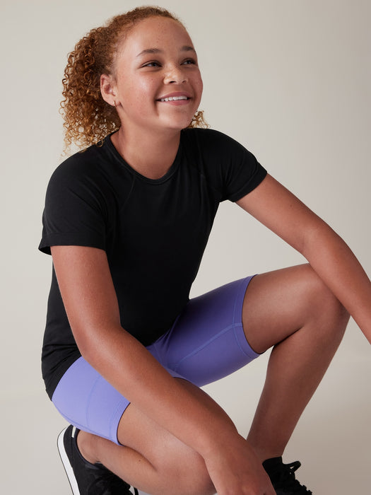 Athleta Girl Power Up Seamless Regular Length Tee