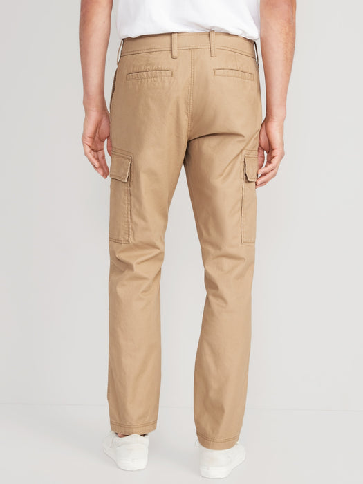 Straight Oxford Cargo Pants