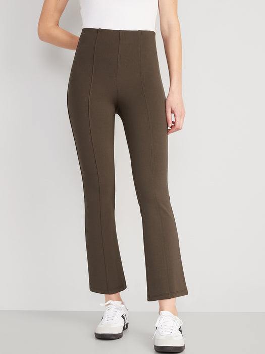 Extra High-Waisted Stevie Crop Kick Flare Pants for Women