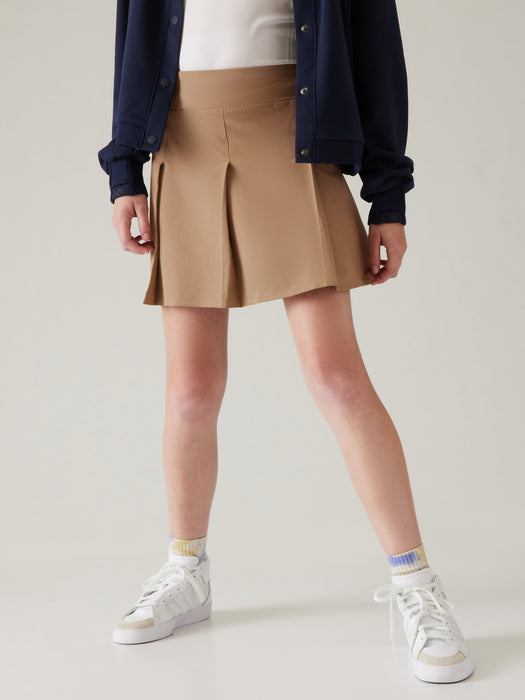 Athleta Girl Pleated Uniform Skort