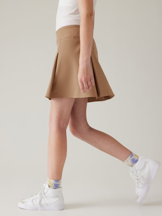 Athleta Girl Pleated Uniform Skort