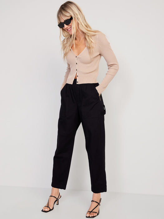 High-Waisted Pulla Utility Pants