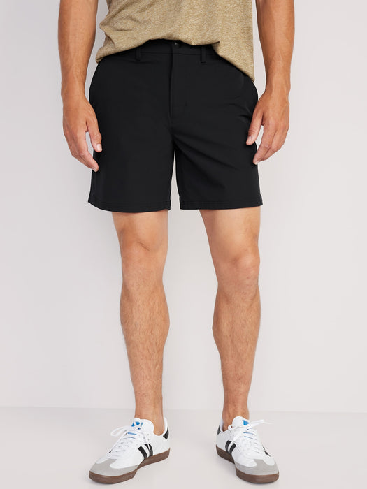 StretchTech Water-Repellent Jogger Shorts -- 7-inch inseam