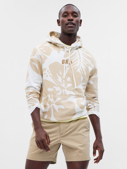 Floral Gap Logo Hoodie