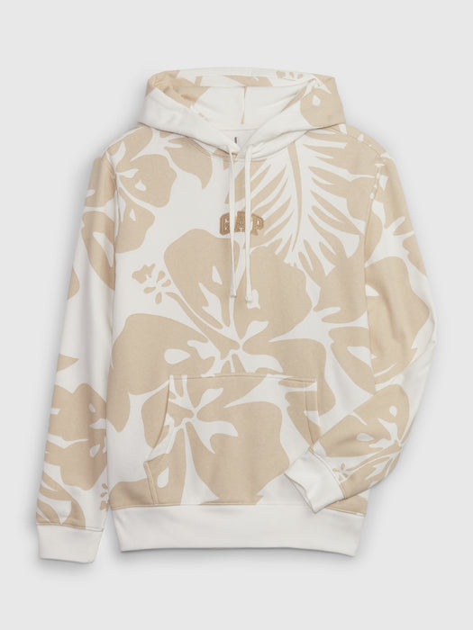 Floral Gap Logo Hoodie