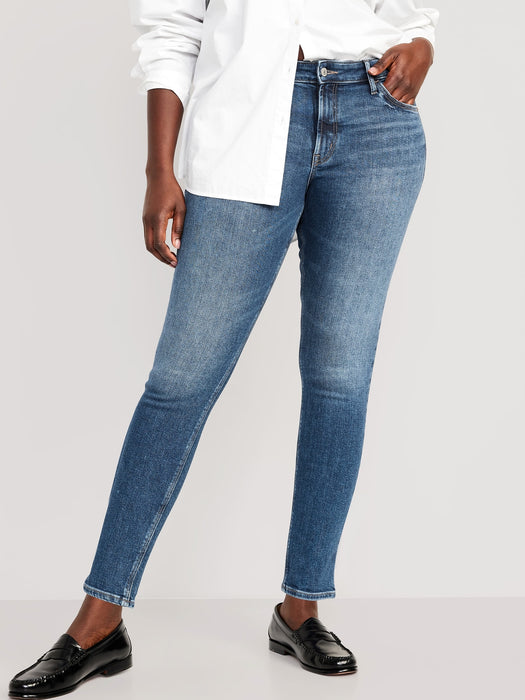 Mid-Rise Rockstar Super-Skinny Jeans