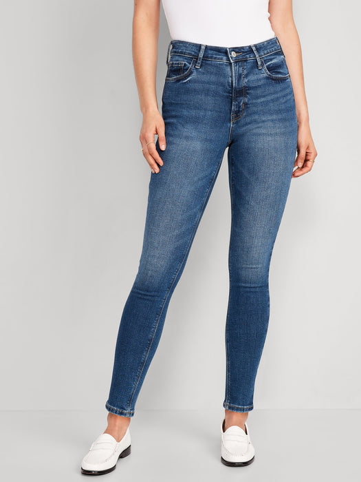 High-Waisted Rockstar Super-Skinny Jeans