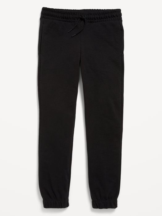 Cinched-Hem Jogger Sweatpants for Girls