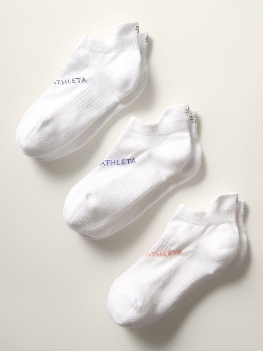 Athleta Everyday Ankle Sock 3-Pack