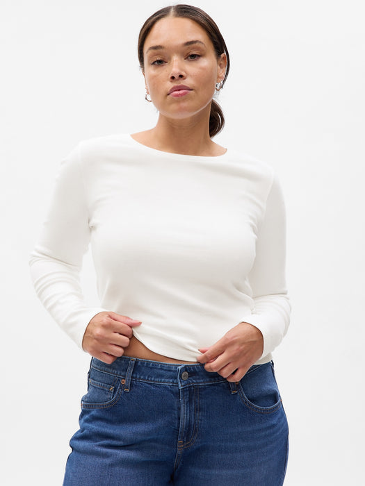 Modern Cropped T-Shirt