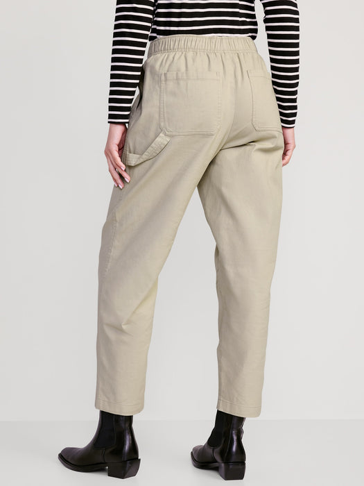 High-Waisted Pulla Utility Pants