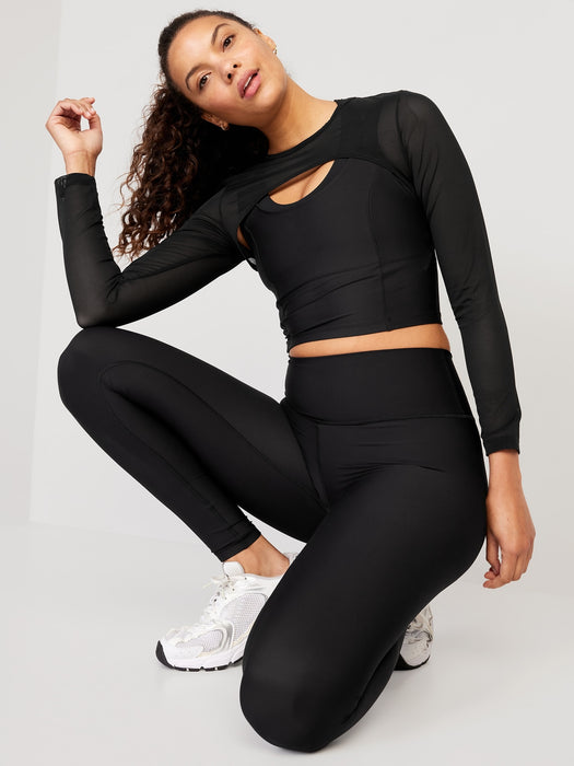 High-Waisted PowerSoft Full-Length Leggings