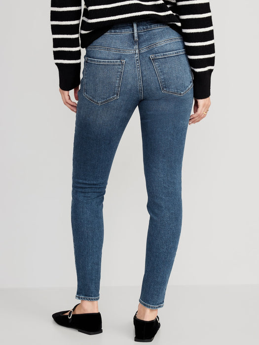 Mid-Rise Rockstar Super-Skinny Jeans