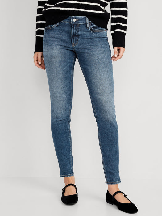 Mid-Rise Rockstar Super-Skinny Jeans