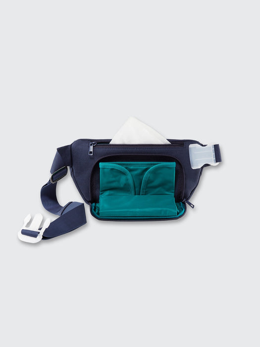 Midnight Kibou Canvas Diaper Bag