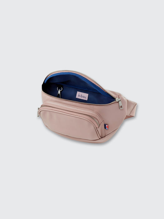 Blush Kibou Vegan Leather Diaper Bag