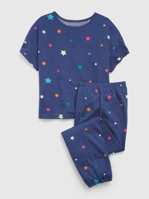 Kids Recycled Star PJ Set