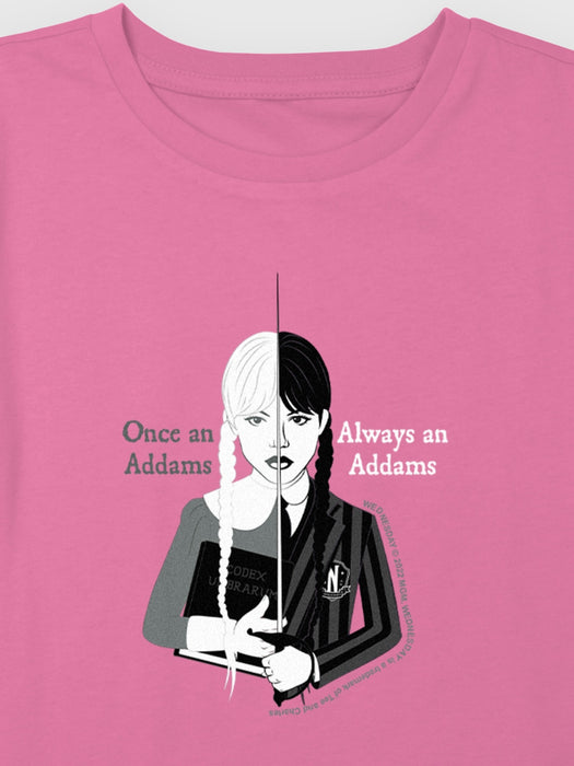 Kids Wednesday Always an Addams Tee