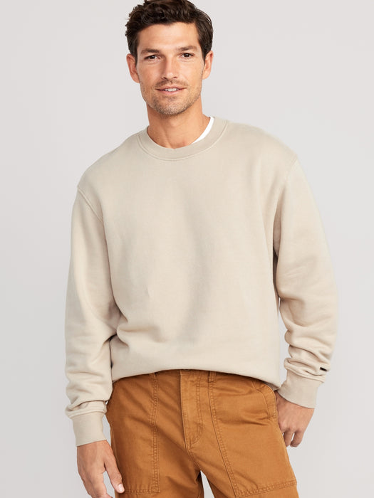 Oversized Crew-Neck Sweatshirt