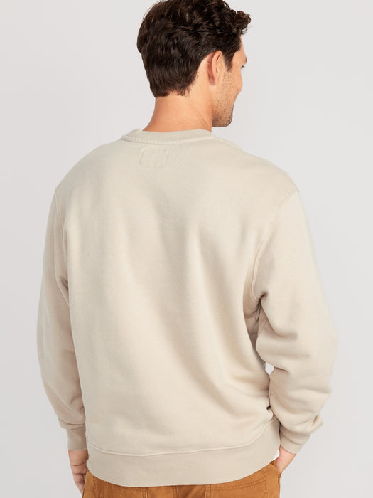 Oversized Crew-Neck Sweatshirt