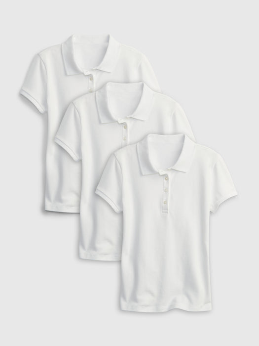 Kids Uniform Polo Shirt (3-Pack)