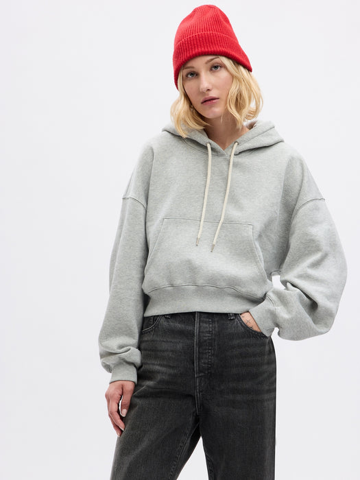 Vintage Soft Cropped Hoodie