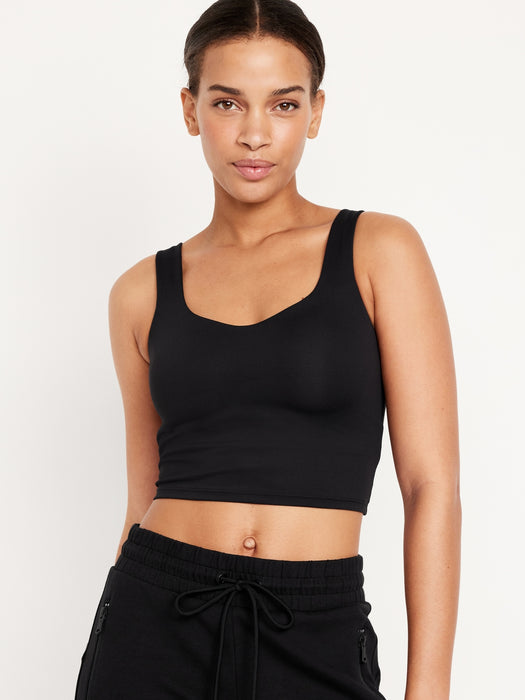 PowerSoft Molded Cup Longline Sports Bra