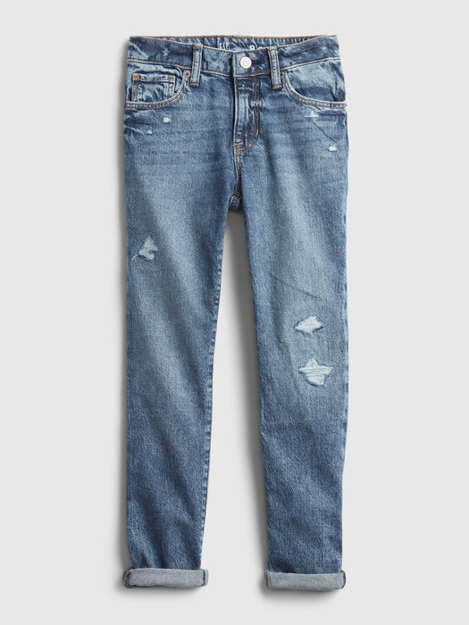 Kids Mid Rise Girlfriend Jeans