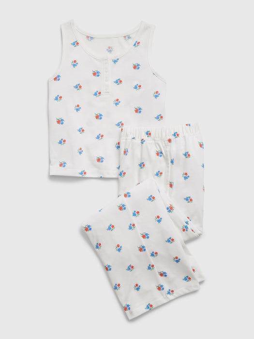 Kids Recycled Tank PJ Set