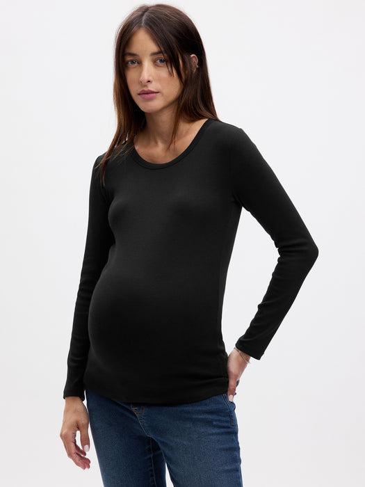 Maternity Modern Crewneck T-Shirt