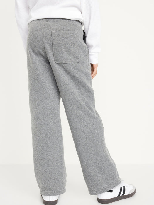 Straight Fleece Sweatpants for Boys