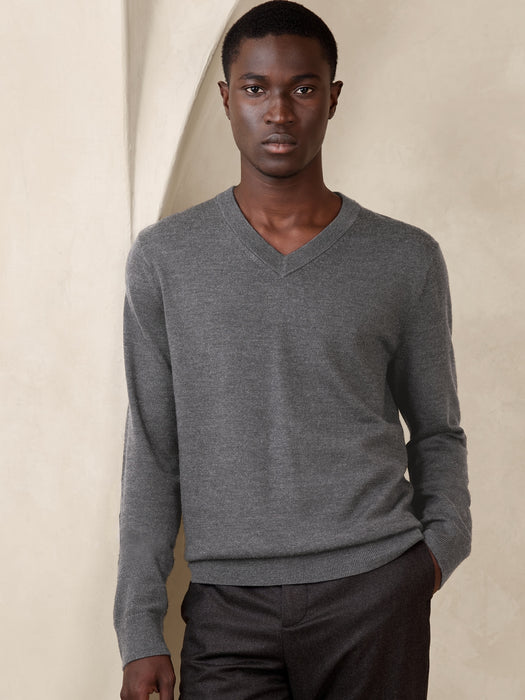 Merino V-Neck Sweater