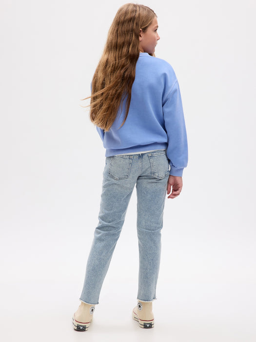 Kids Mid Rise Girlfriend Jeans