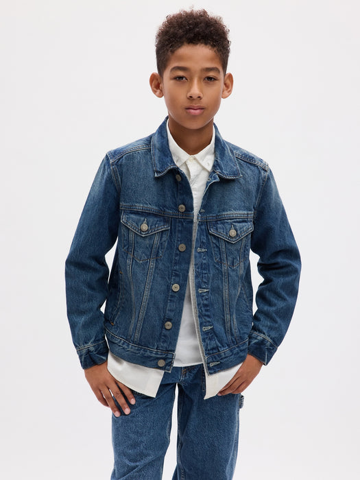 Kids Denim Icon Jacket