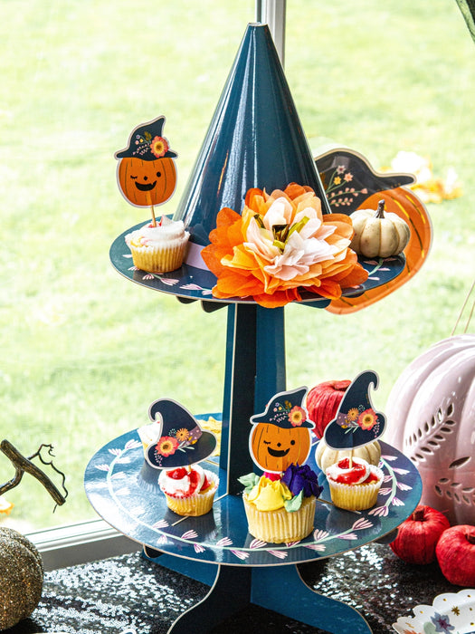 Ma Fete Halloween Witch Hat Cupcake Stand